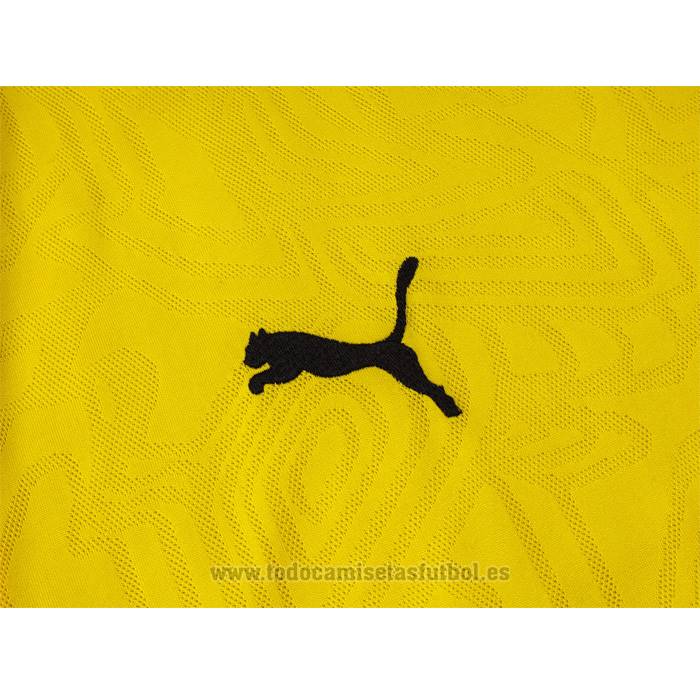 Chandal del Borussia Dortmund Manga Corta 2024-2025 Amarillo - Pantalon Corto